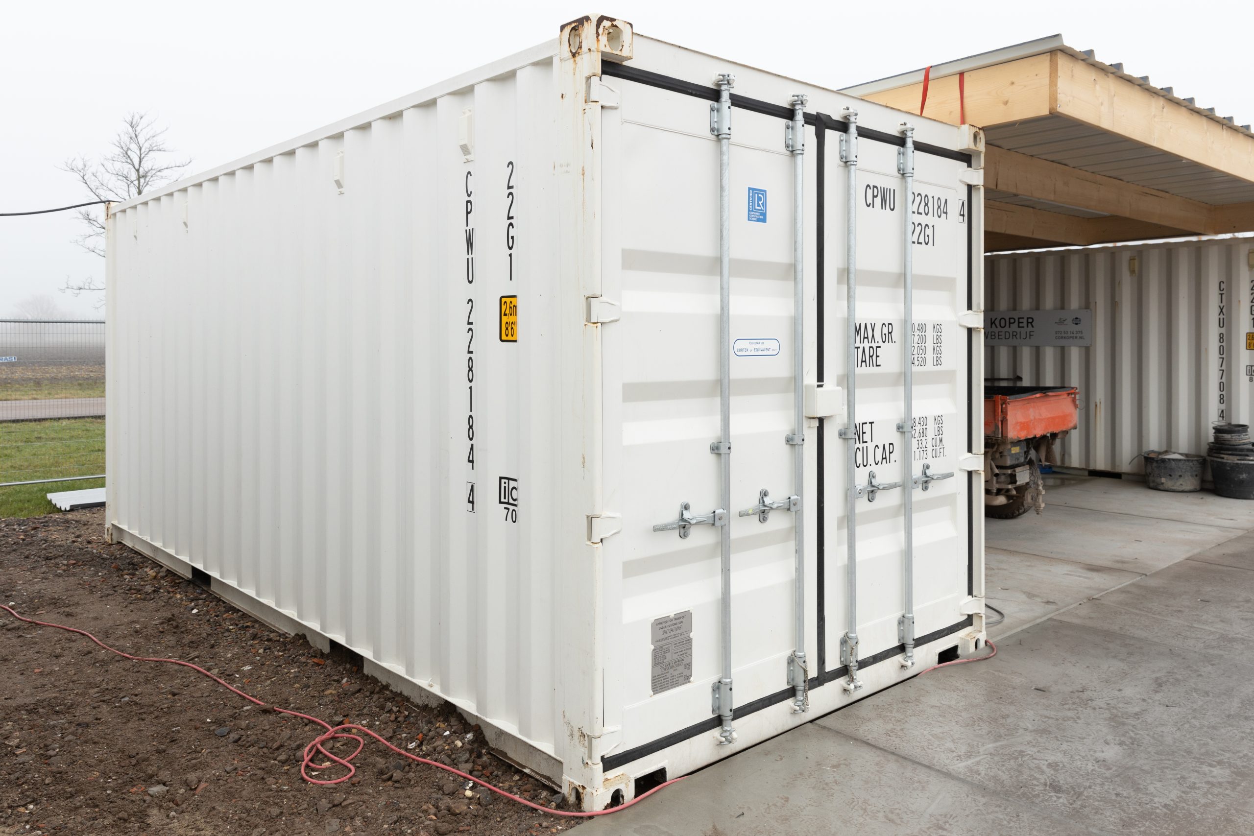 Container huren voor opslag? CorContainer.nl